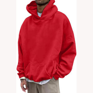 Vente en gros de sweat-shirts à manches raglan 100% polyester, personnalisables, surdimensionnés, pour hommes, teinture unie, service OEM disponible, printemps - Product Image 3