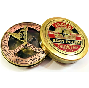 Cadran solaire en laiton nautique boussole boussole personnalisée cadran solaire boussole marine nautique cadeau par l'artisanat de Calvin - Product Image 6