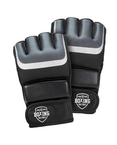 Guantes MMA de medio Dedo de alta calidad, venta al por mayor, cuero profesional y cuero de vaca, logotipo personalizado para entrenamiento de lucha y boxeo - Product Image 4