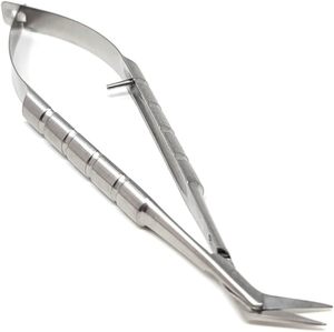 Tijeras Castroviejo Micro Rectas de Alta Calidad, Fuente de Energía Manual, Juego de Instrumentos Quirúrgicos de Acero Inoxidable Castroviejo - Product Image 1