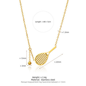 Trendy Waterproof and Tarnish Free 316l Stainless Steel Tennis Wholesale Custom 18k Gold Plated Fine Jewelry Set for Women - Product Image 6