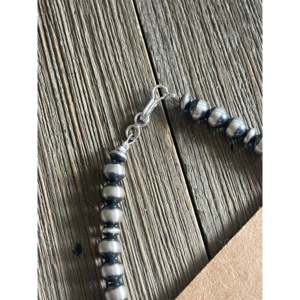 Navajo Handmade Sterling <b>Silver</b> <b>Feather</b> <b>Necklace</b> Set Cultural Collectible Jewelry - Product Image 4