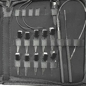 Kit de pinces professionnelles en acier inoxydable pour extensions de cheveux, haute qualité, quantité en gros - Product Image 6