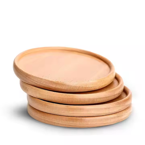 Sous-verres en bois exclusifs pour la décoration intérieure Sous-verres en bois faciles à utiliser par l'artisanat du croissant - Product Image 3