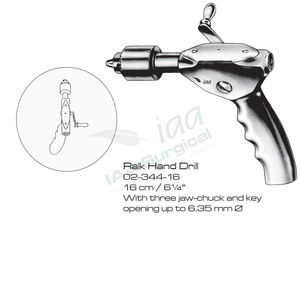 Taladro Manual Ralfs Bone con Mandril Jacobs de 1/4 y Llave - Taladro Manual Ortopédico de 16 cm - Product Image 4