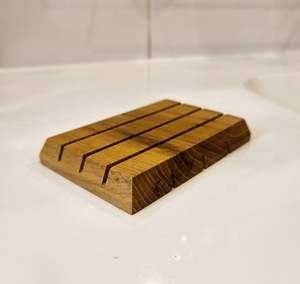 Jabonera de Bambú Ecológica Hecha a Mano para Baño, Soporte de Jabón Antideslizante y Duradero para una Vida Sostenible - Product Image 1