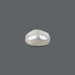 Perle de Basra 5,7 carats, perle d'eau douce naturelle blanche, pour bijoux et fabrication de bijoux - Product Image 2