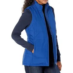 快適なOEM ODMを備えた女性の長くスタイリッシュなレースジャケットベストは、卸売カジュアルストライプスタイルの服を飲む準備ができています