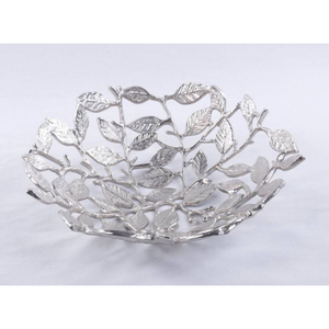 Nouvel arrivage Vaisselle antique Bol de service à chocolat en métal de forme ovale Bol à chocolat pour la maison Hôtel Accessoires Fournitures - Product Image 2