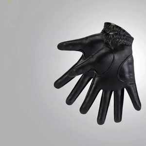 Gants de golf avec logo personnalisé nouveau design Cabretta de haute qualité en cuir véritable poignées respirantes à la main - Product Image 5