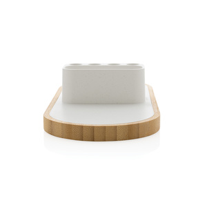 Ontario 10W caricatore Wireless aziendale con funzione portapenne - Product Image 5