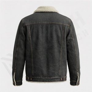 Chaqueta Vaquera de Moda para Mujer, Cuello Camisero, Transpirable, Ecológica, de Algodón, Prenda Exterior Elegante, Ropa Casual de Calle, Color Personalizado - Product Image 2