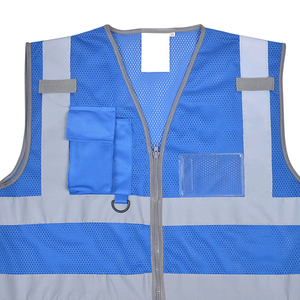 Chaleco de Seguridad Reflectante ANSI Clase 1 Totalmente Personalizado al por Mayor, Impermeable y con Luz LED Intermitente, OEM/ODM para Uso en Exteriores - Calidad Premium - Product Image 3