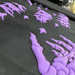 Haut de gamme personnalisé bouffée surdimensionné Vintage lavage à l'acide polaire sweat à capuche zippé sans cordon de serrage Double fermeture éclair soleil délavé sweat à capuche thermique zippé - Product Image 6