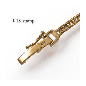 Finesse Grades Calidad impresionante K18 12DCT 50cm7g Cadenas Collares Joyería de moda - Product Image 6