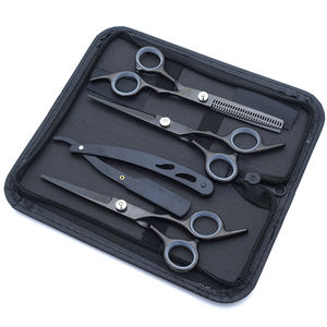 Tijeras de adelgazamiento de peluquero de acero inoxidable de 7 pulgadas con punta de hoja afilada y juego de Peine herramienta de belleza para el cuidado del cabello Tijera - Product Image 3