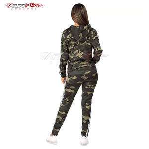 ชุดวอร์มผ้าสีสดใสสำหรับผู้หญิงชุดวอร์มซิปเต็มตัวพร้อมดีไซน์สีสันสดใสและแห้งเร็ว - Product Image 4