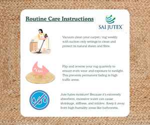 Tapis de Table Tressé à la Main Antidérapant Rayé Traditionnel en Jute Réversible de 14 Pouces pour la Maison Hôtel Banquet Restaurant - Product Image 6