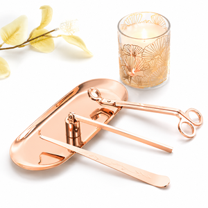 3 in <strong>1</strong> <strong>Candle</strong> Accessories Set Wick Trimmer Cutter Snuffer Extinguisher Dipper <strong>Candle</strong> Care Tools Kit for <strong>Candle</strong> Making - Product Image 4