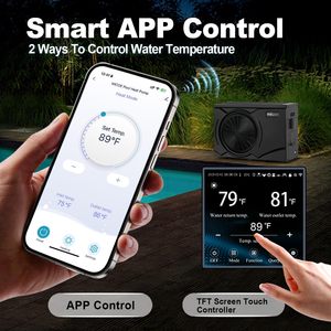 เครื่องทำความร้อนสระว่ายน้ำและสปา 240k BTU, ใช้ก๊าซธรรมชาติ, หัวทำความร้อนโพลีเมอร์, ท่อคิวโปรนิกเกิล, ระบบควบคุมแบบดิจิตอล, ระยะส่งลมสูง 0-1999 ฟุต - Product Image 3