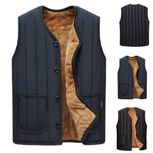 Chaqueta acolchada de invierno de tela de lana de alta calidad de fabricante directo para hombres Sudadera con capucha de talla grande de moda caliente Casual teñido al aire libre - Product Image 1