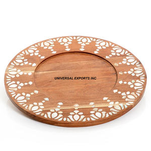 Plateau à chocolat en bois fini noyer Plateau à chocolat design de forme carrée Plateau à chocolat en bois de haute qualité - Product Image 4