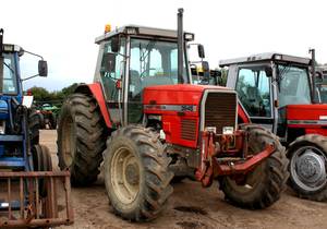 Mini Tractor Agrícola Digital Massey Ferguson de 60hp a 200hp con Cargador y Motor de Acoplamiento Rápido para Uso en Jardín - Product Image 4