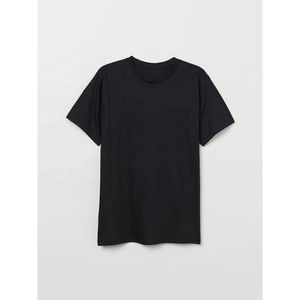 Camiseta informal de alta calidad para hombre, diseño personalizado de cuello redondo, patrón en blanco, Camiseta corta de compresión de talla grande, venta al por mayor - Product Image 1