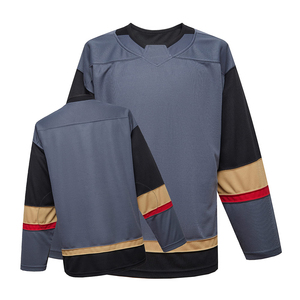 Nom de l'équipe et logo vente chaude conception imprimé maillot de hockey sur glace personnalisé dernier produit sublimation maillot de hockey sur glace - Product Image 1