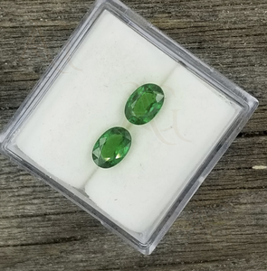Tsavorite โกเมนรูปไข่เพชรพลอยหลวมโกเมนสีเขียวขนาดเล็ก2x3มม. 2x4มม. 3x4มม. 3X5มม. 4X5มม. 4X5มม. 4x6มม. 5x7mm - Product Image 4