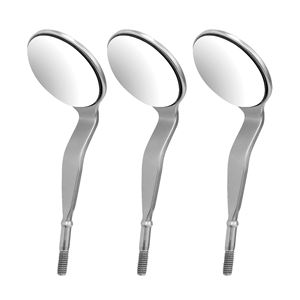 Miroir d'inspection dentaire en acier inoxydable anti-buée, outil de miroir buccal, instruments chirurgicaux dentaires, miroir buccal avec poignée - Product Image 3