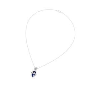 Elegante Colgante de Oro Sólido de 14K con Diamante Cultivado en Laboratorio, Corte Brillante, Certificación IGI, para Fiestas, Aniversarios, Regalo - Product Image 3