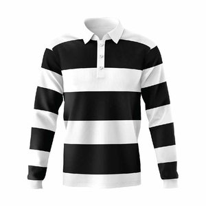Logo personnalisé de meilleure qualité pour les polos pour hommes Chemise en toile 100% coton respirante à motif solide de qualité professionnelle - Product Image 1