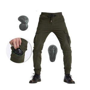 Vêtements de sport de qualité supérieure coupe-vent pantalon de protection pour moto couleur unie résistant aux chocs OEM personnalisé vente en gros ÉCHANTILLON GRATUIT - Product Image 1