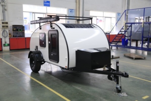 2025 Hot Sale Ecocampor <strong>Teardrop</strong> <strong>Camper</strong> Easy to Tow Off-Grid Trailer with Slide-Out Kitchen Solar Kit for Australian Market - Product Image 2