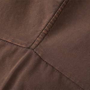 Venta al por mayor retro sólido patrón cuello redondo hombres Camiseta 100% algodón pesado Jersey personalizado DTG impreso Logo Casual estilo lavado - Product Image 3