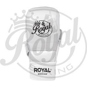 2023นวมต่อยมวยหนัง MMA 8ออนซ์สำหรับเด็กถุงมือฝึกกลางแจ้งพิมพ์ลายสำหรับเล่นกีฬา - Product Image 1