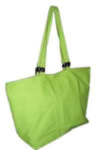 Sac fourre-tout en toile de coton écologique Sac de plage fait main pour femme - Product Image 4