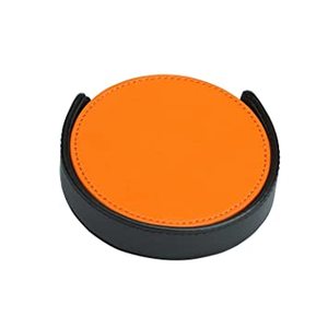 Vente directe en usine, meilleure qualité, décoration de maison assortie, dessous de verre en cuir véritable à un prix compétitif - Product Image 5