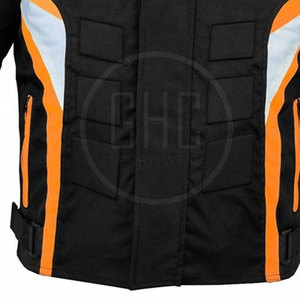 Meilleur prix Veste en Cordura à col montant confortable pour homme Vestes en Cordura teintées en cuir de vache à vendre - Product Image 6