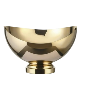 Accessoires de bar en gros Bol à champagne Bol à glace à vin en or pour les fêtes Bol à champagne en métal doré personnalisé - Product Image 5