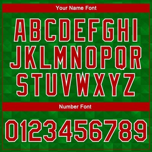 Bombardier personnalisé Kelly vert rouge-blanc mexique 3D veste Varsity Letterman coupe-vent veste Varsity vintage pour hommes - Product Image 5