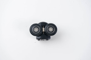 Hydraelax Matte đen vuông tắm cửa xử lý & khăn Bar Combo, hiện đại 304 thép không gỉ Glass Pull - Product Image 3