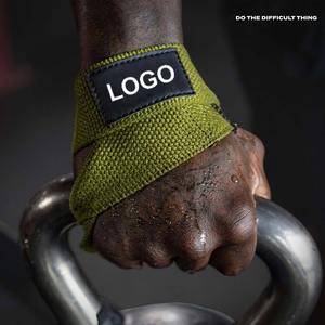 Sangles de poignet de sécurité pour la musculation et l'exercice en salle de sport, support pour soulevé de terre, sangles de levage de poids en gros - Product Image 4