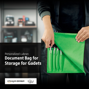 Borsa Portadocumenti Personalizzata Lubran per Conservazione di Gadget - Product Image 3