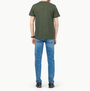 เสื้อยืดคอกลมทรงโอเวอร์ไซส์ ผ้าคอตตอนหนานุ่ม ทรงหลวม ไหล่ตก สไตล์สตรีทแวร์ คุณภาพสูง รับสกรีนโลโก้ เสื้อยืดผู้ชาย - Product Image 3