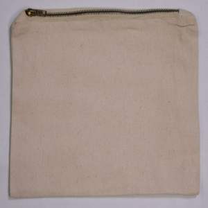 Mini pochette de maquillage en coton à motif floral imprimé personnalisé pour femmes sac à fermeture éclair durable et écologique sac cadeau personnalisé Simple pour - Product Image 6