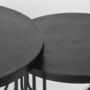 Mesas de centro modernas doradas de gama alta de metal de forma redonda para uso en el hogar y la sala de estar para salas de conferencias - Product Image 3