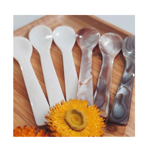 Cucharas al por mayor de alta calidad: nácar de lujo, reutilizable, respetuoso con el medio ambiente Seashell & Conch Handicraft - Product Image 1