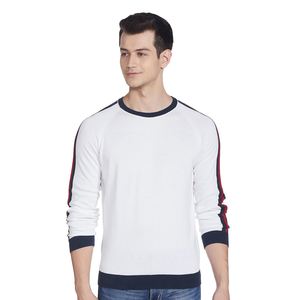 Sudadera de Hombre 100% Algodón Tejido, Cómoda, Diseño Personalizado, Casual, Tallas Grandes, Cuello Redondo, Manga Larga, Antiencogimiento - Product Image 1